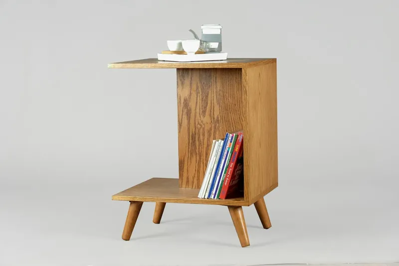 Sheesham wood bookshelf