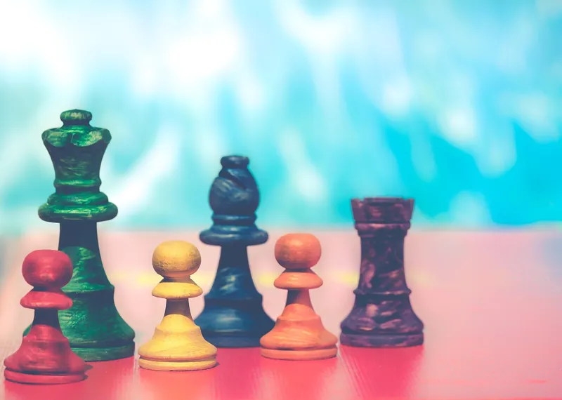 Handcrafted chess boards and games