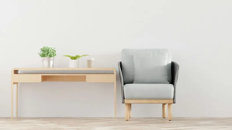 Mesas consola modernas de madera y metal en el estilo CB2