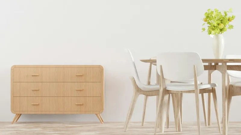 Pedestal and trestle dining table alternatives in solid wood
