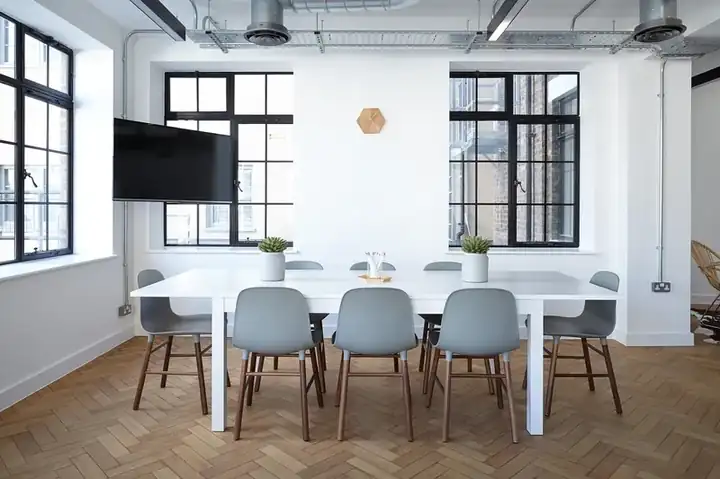 Solid sheesham wood dining table and benches