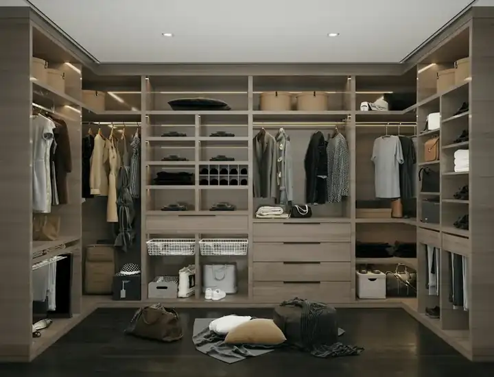 Solid sheesham wood wardrobe handcrafted in Jodhpur, India
