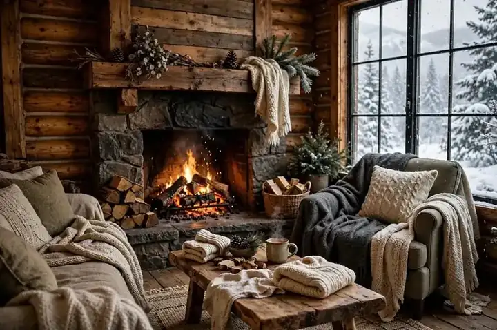 Rustic armchair