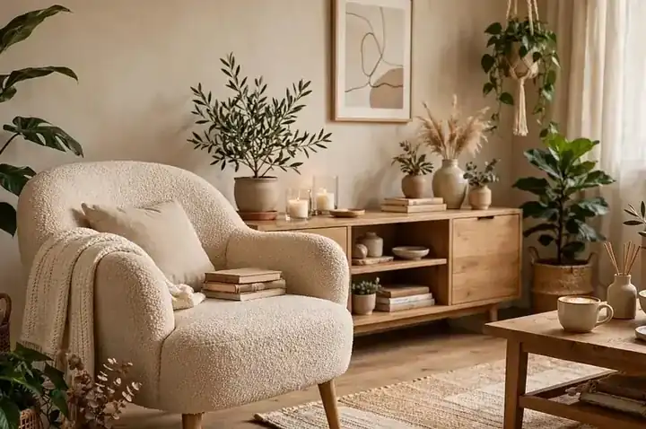 Scandinavian armchair