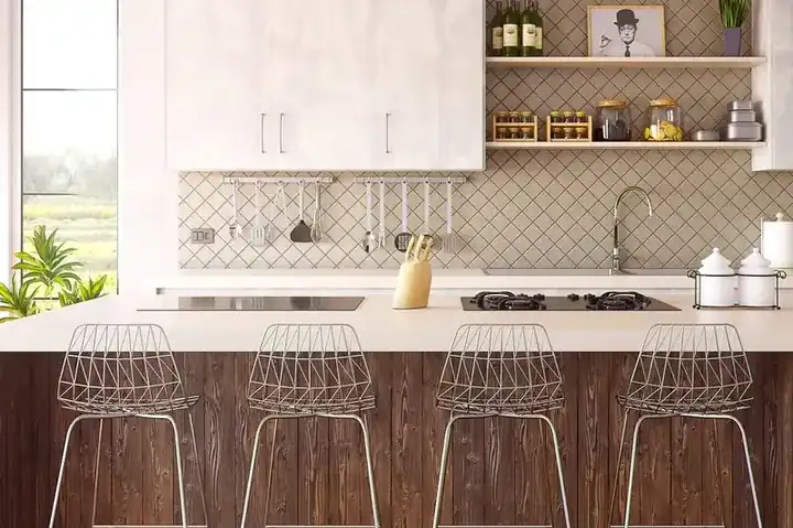 Live edge bar cabinet