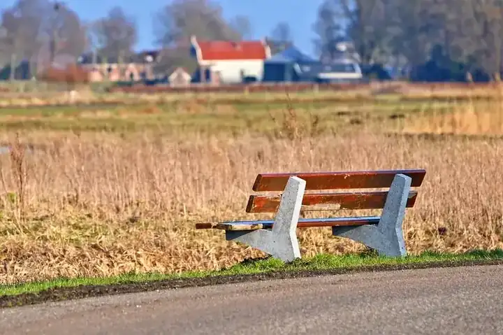 Farmhouse bench
