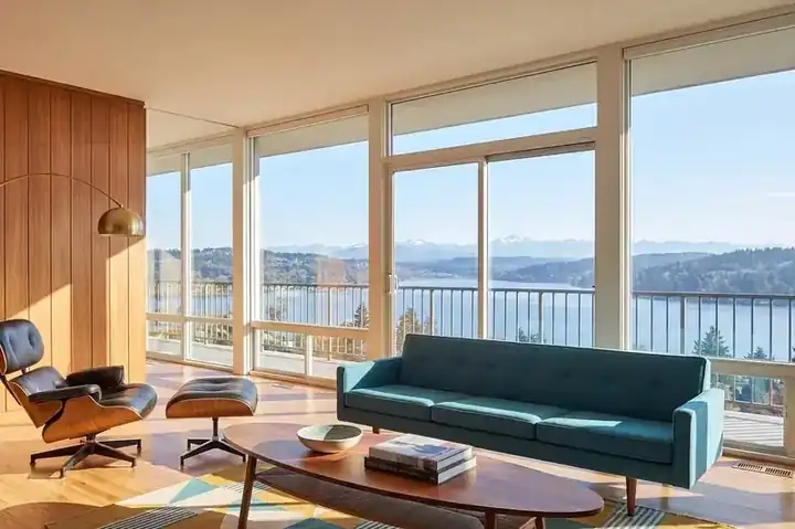 Mid century modern coffee table