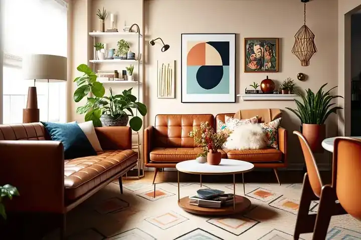 Mid century modern daybed