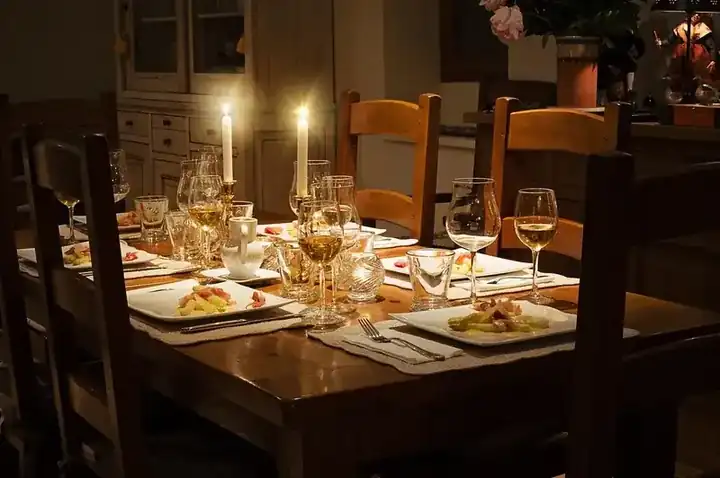 Rosewood dining table