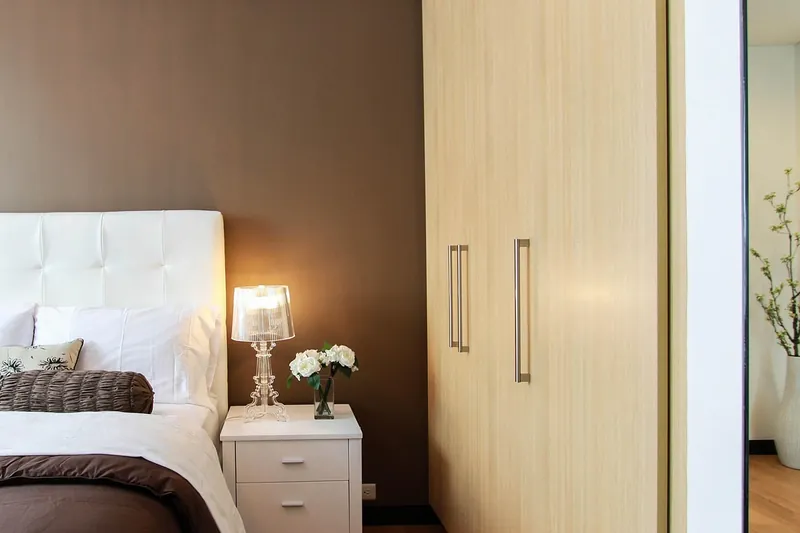 Mango wood nightstand