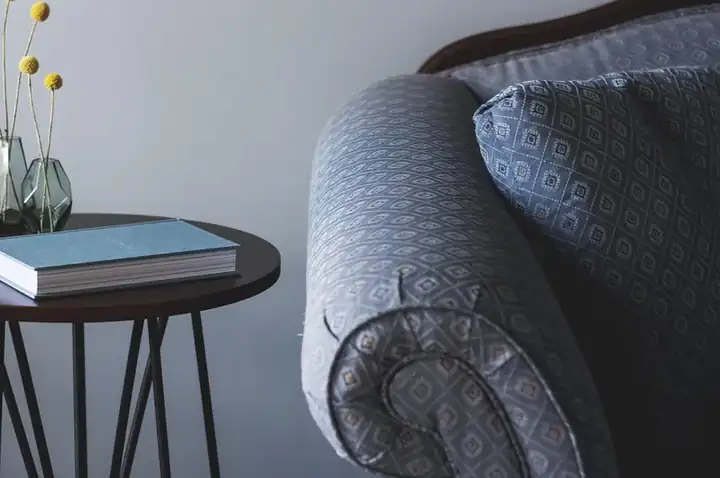 Hairpin leg side table
