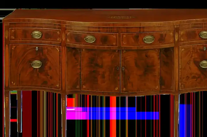 Brass sideboard